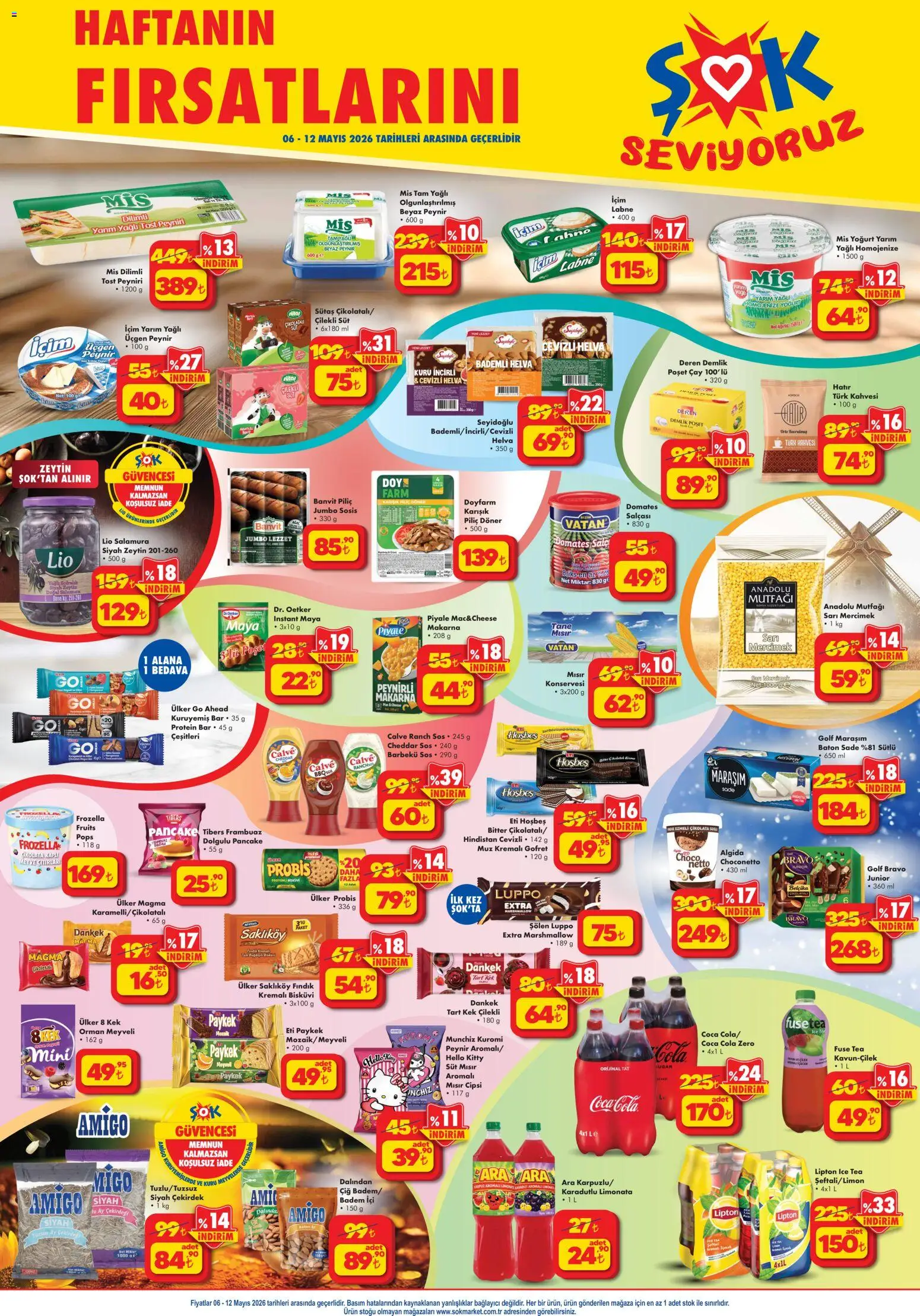 Şok Market Katalog - 06.05.2026 tarihinden itibaren geçerlidir | Sayfa: 1