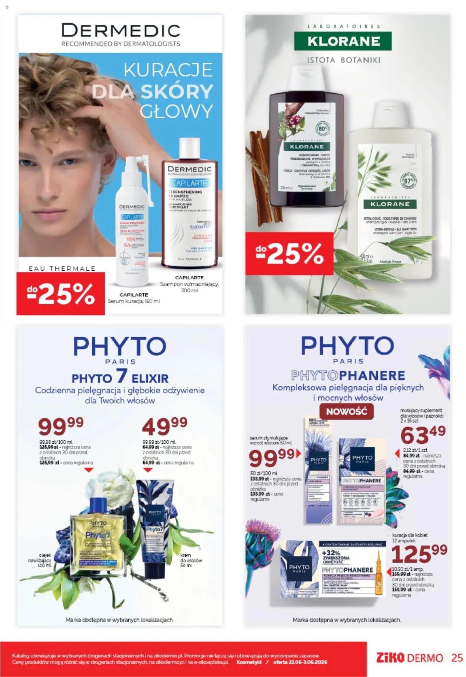 Ziko gazetka od 21.05.2026 | Strona: 25 | Produkty: Kosmetyki, Szampon, Krem