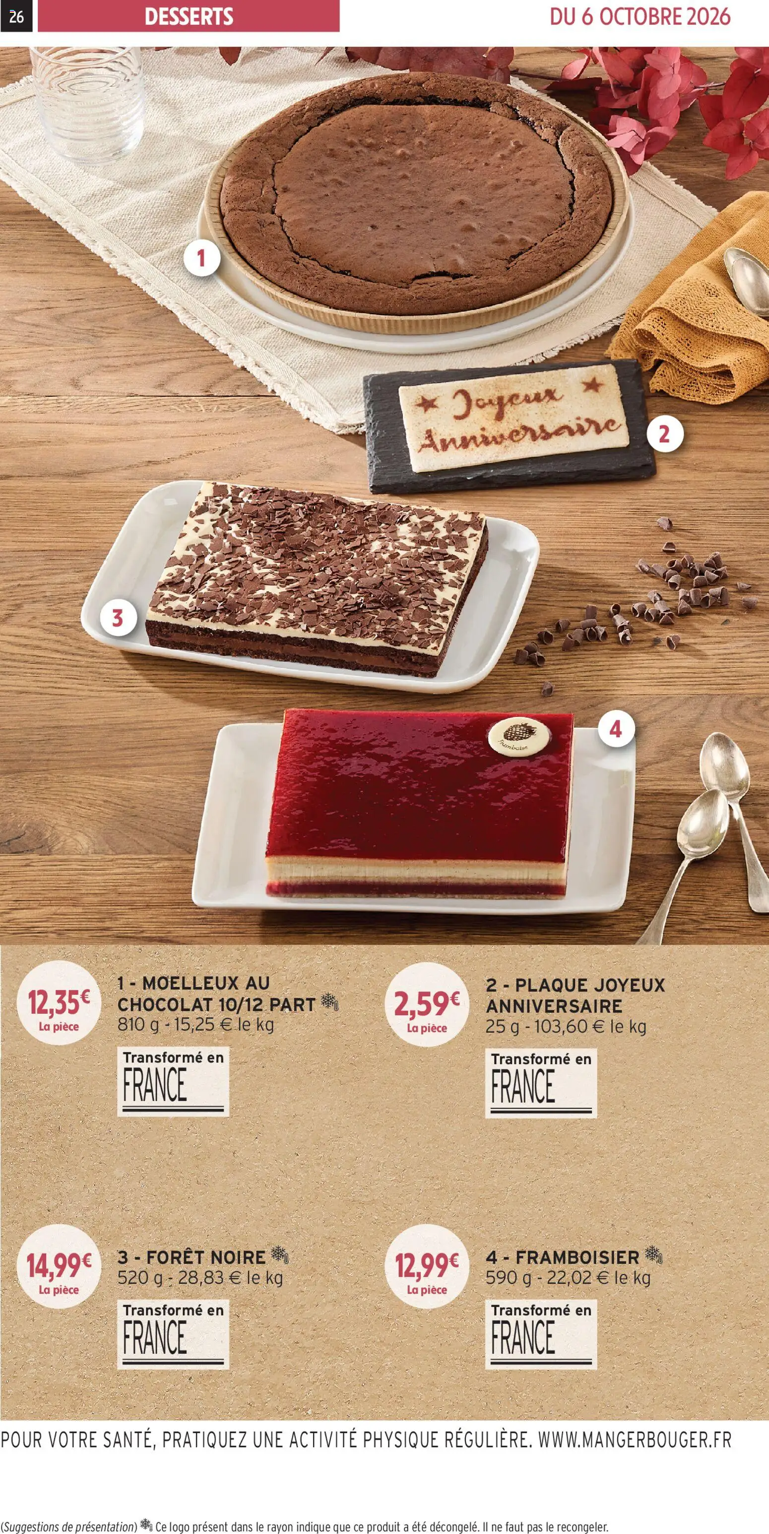 {H1} | Page: 26 | Produits: Anniversaire, Chocolat