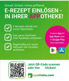 Angebote - Ihre Apotheke vor Ort: Jetzt alle Angebote auch online entdecken! ab 29.08.2026 gültig