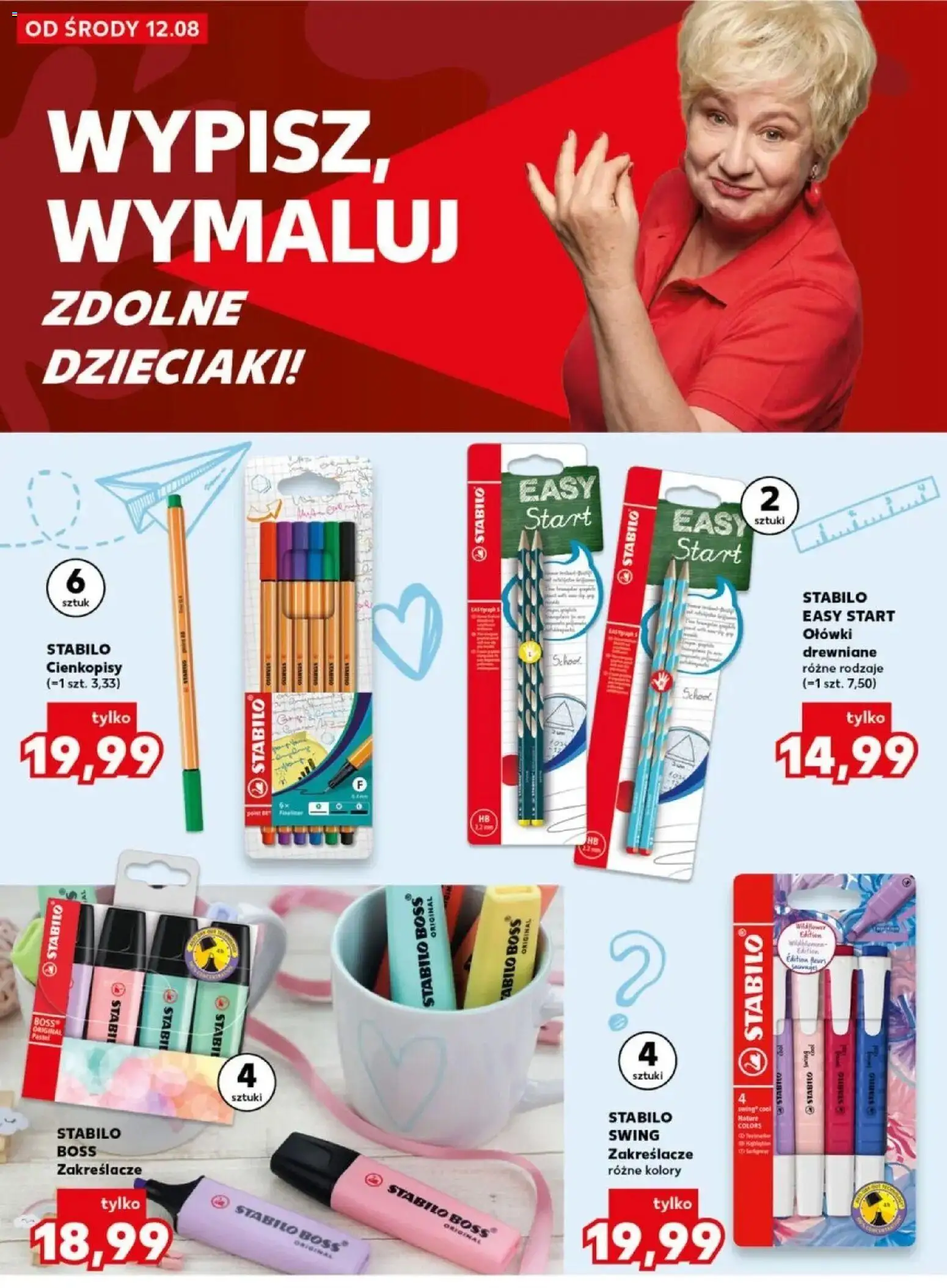 Kaufland gazetka - Wszystko do szkoły od 12.08.2026 - od jutra PDF | Strona: 12