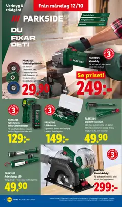 Lidl erbjudanden - Förhandsvisning av reklamblad från butik Lidl aktuell från 12/10/2026 | Sida: 21 | Produkter: Batteri, Ved, Set, Förvaringslåda