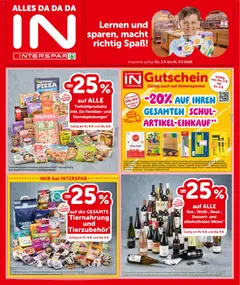Interspar - Flugblatt ab 03.09.2026 gültig