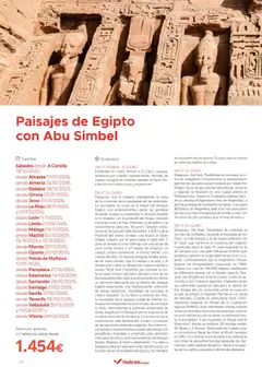 Vista previa Halcón Viajes Egipto válido desde el 01.07.2025 | Página: 66