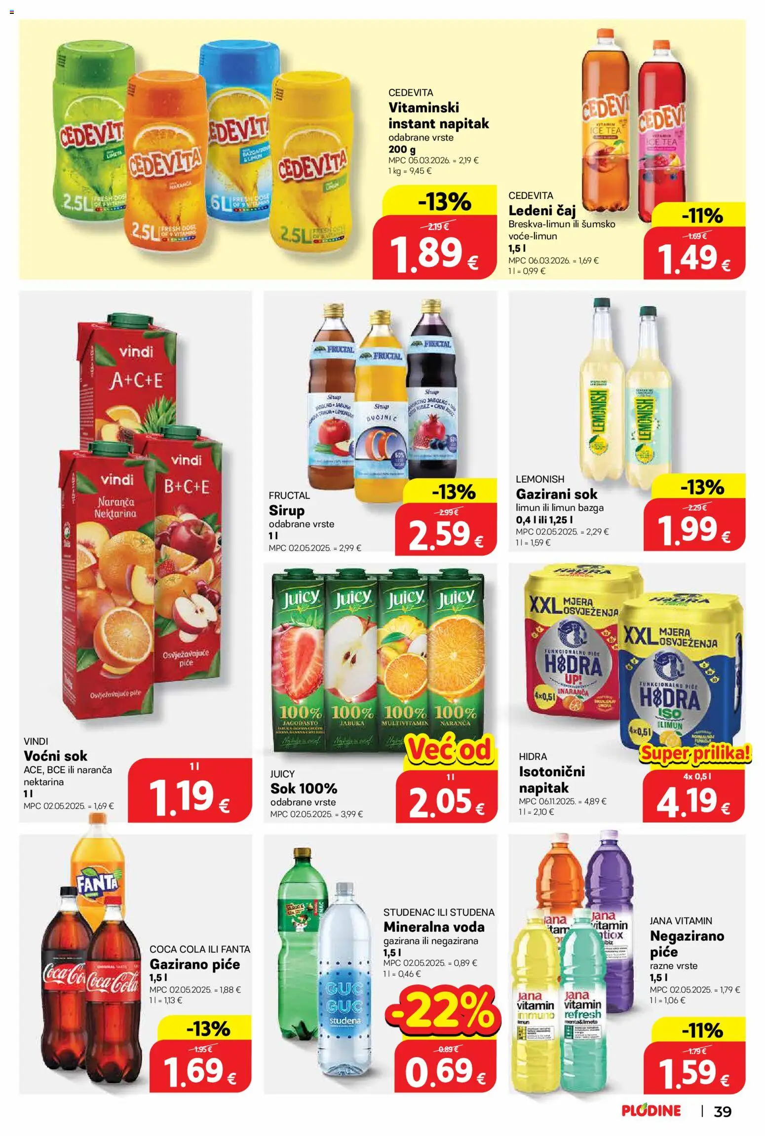 Plodine katalog | vrijedi od 14.10.2026 | Stranica: 39