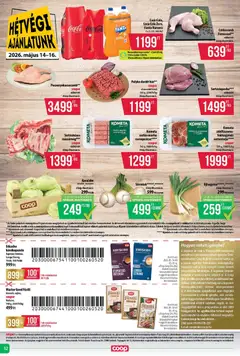 COOP Szolnok akciós újság - amely érvényes a következő dátumtól: 14.05.2026 | Oldal: 12