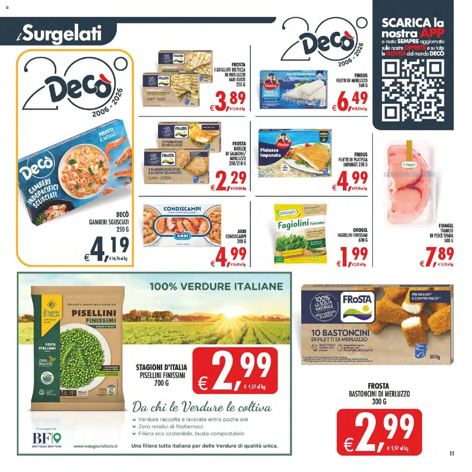 Volantino Decò del 11/08/2026 | Pagina: 12 | Prodotti: Salmone, Pesce, Pesca, Bistecca
