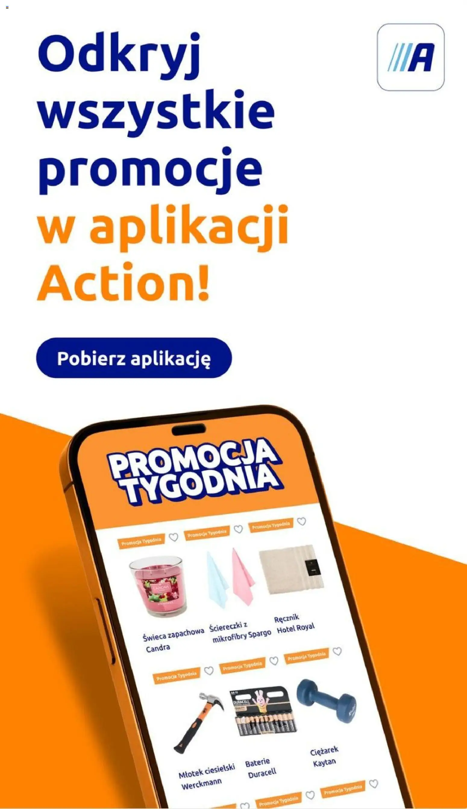 Action gazetka od 12.08.2026 | Strona: 33 | Produkty: Świeca, Baterie, Ściereczki