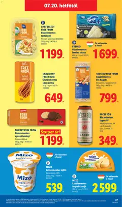 Lidl akciós újság - amely érvényes a következő dátumtól: 2026.07.16. | Oldal: 87