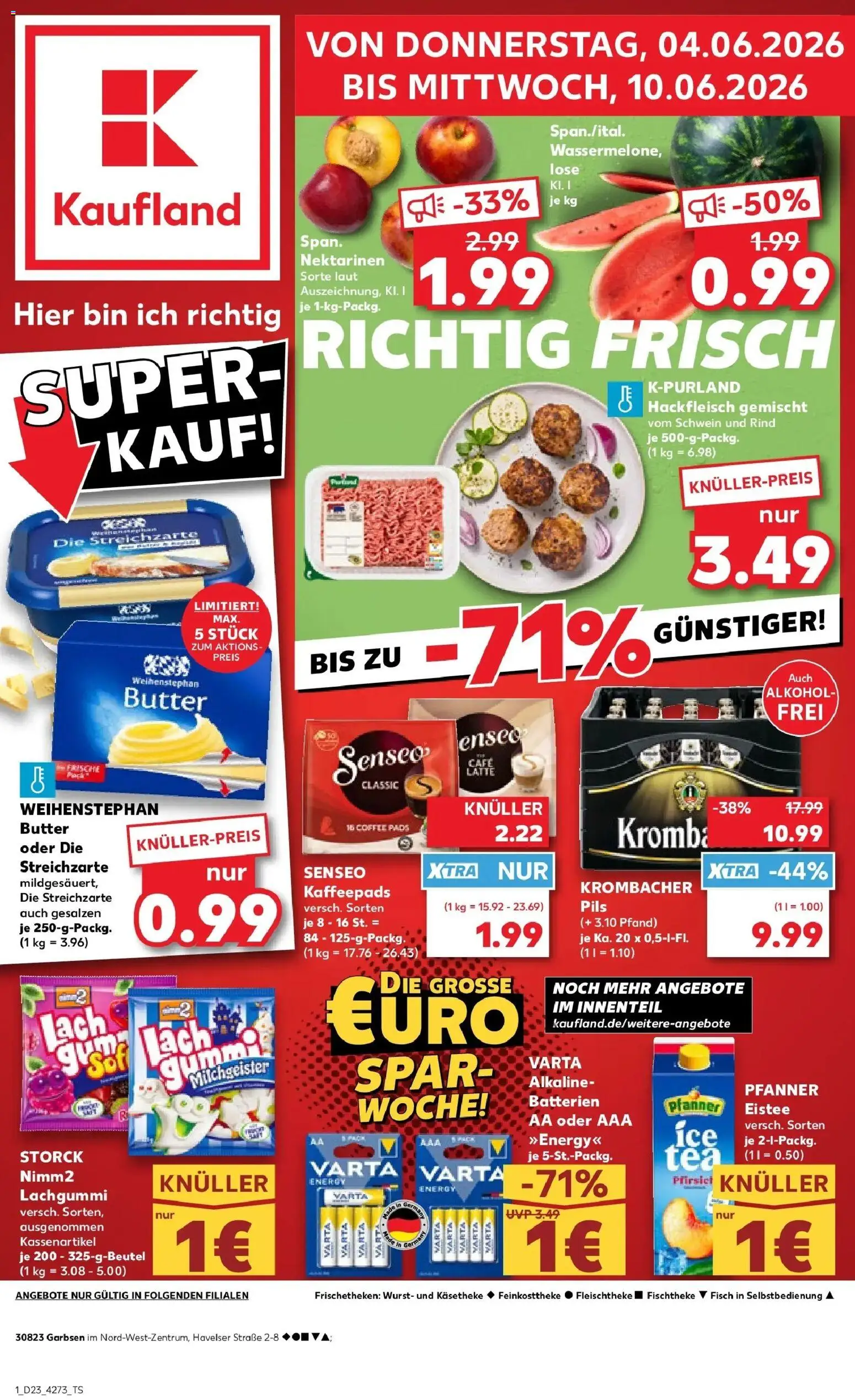 Kaufland Prospekt Garbsen – gültig ab 04.06.2026 | Seite: 1