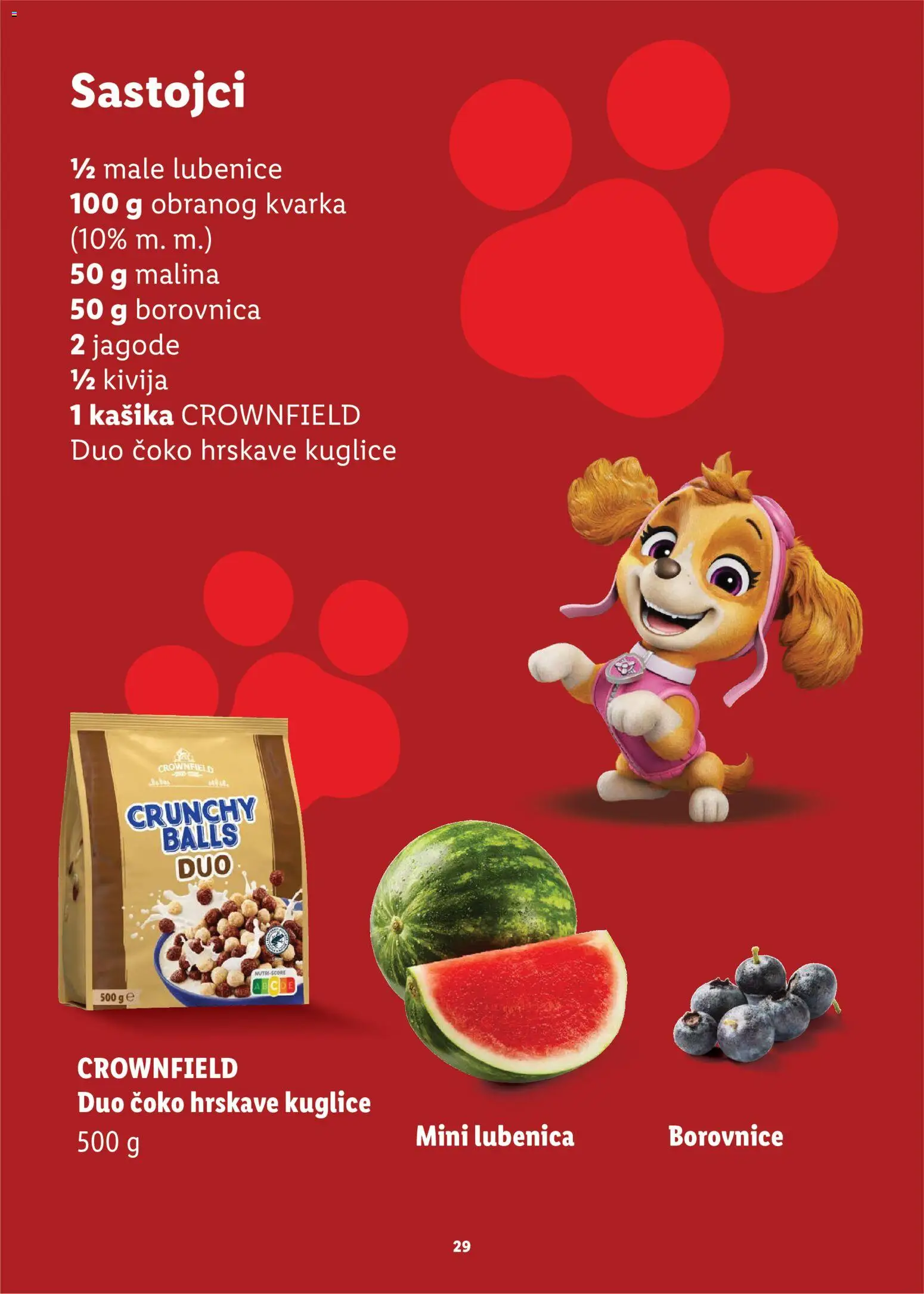 Lidl katalog - važi od 24.07.2026 | Strana: 29 | Proizvode: Jagode, Lubenica, Borovnica, Malina