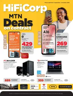 HiFi Corp specials catalogue – valid from 07/09/2026