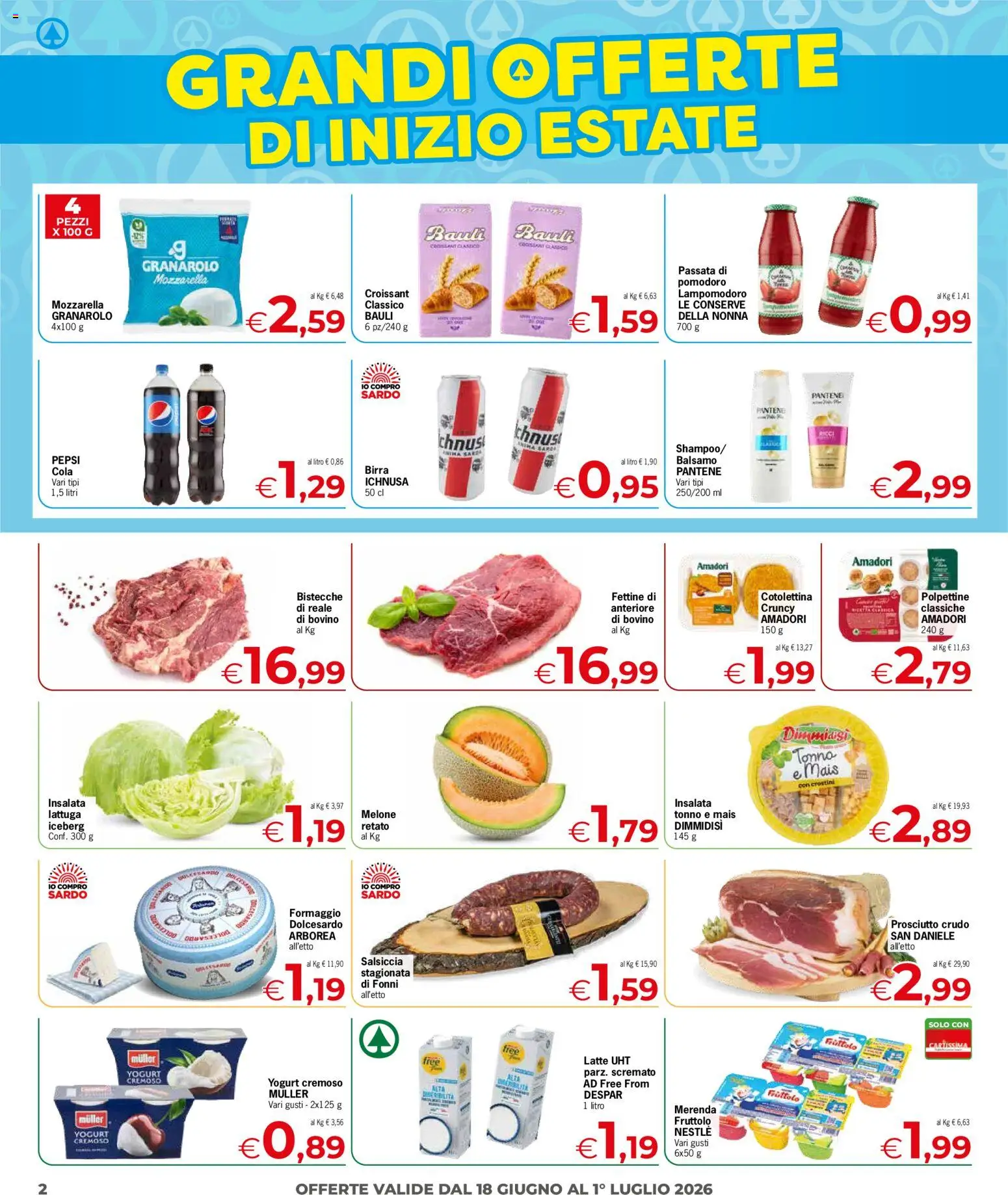 Volantino Despar del 18/06/2026 | Pagina: 2