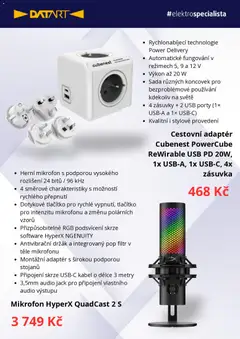 Náhled letáku Datart leták od 23.09.2026 | Strana: 2 | Produkty: Audio, Kabel, Adaptér, Zásuvka