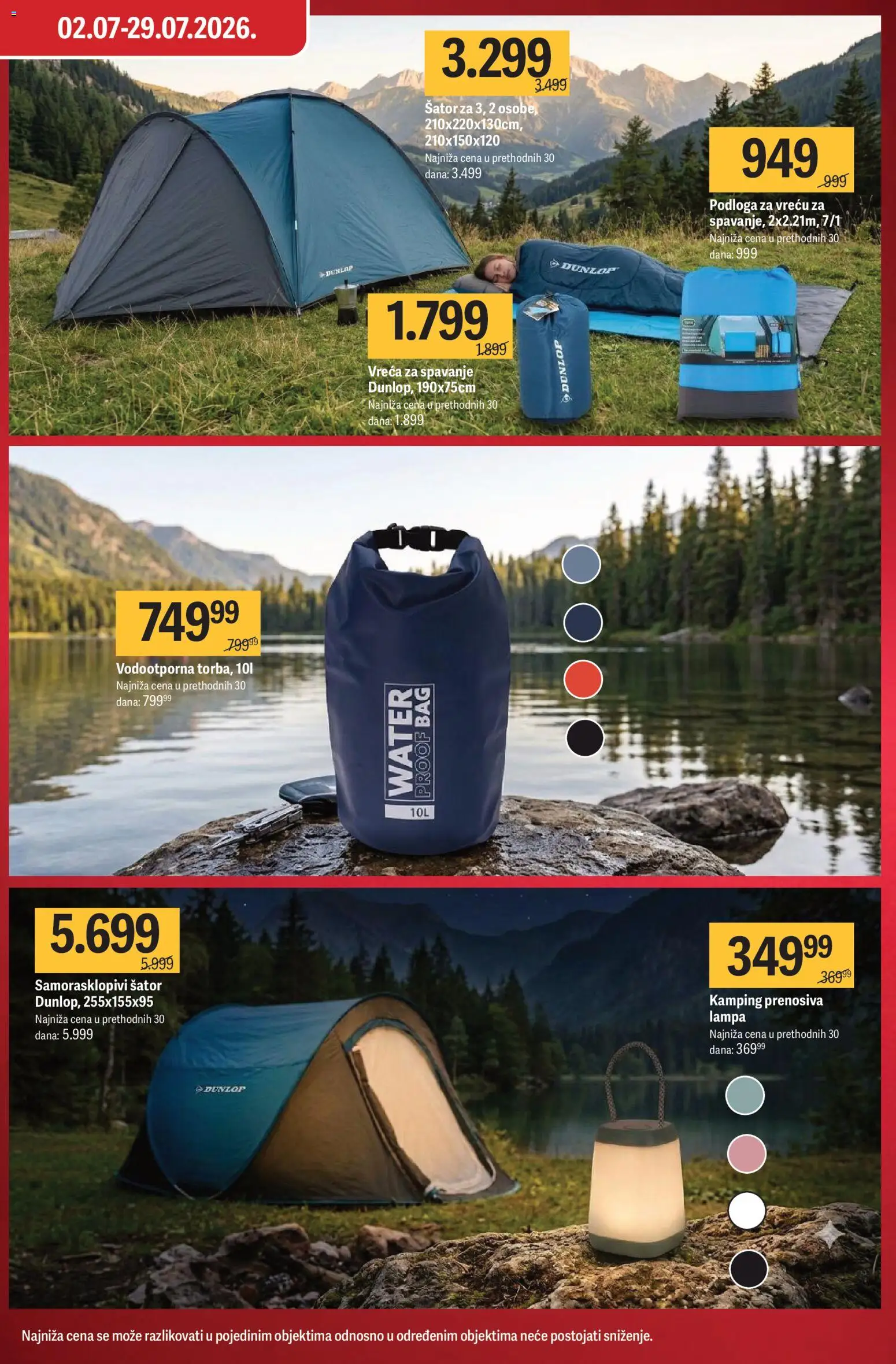Mega Maxi katalog - važi od 16.07.2026 | Strana: 3 | Proizvode: Lampa