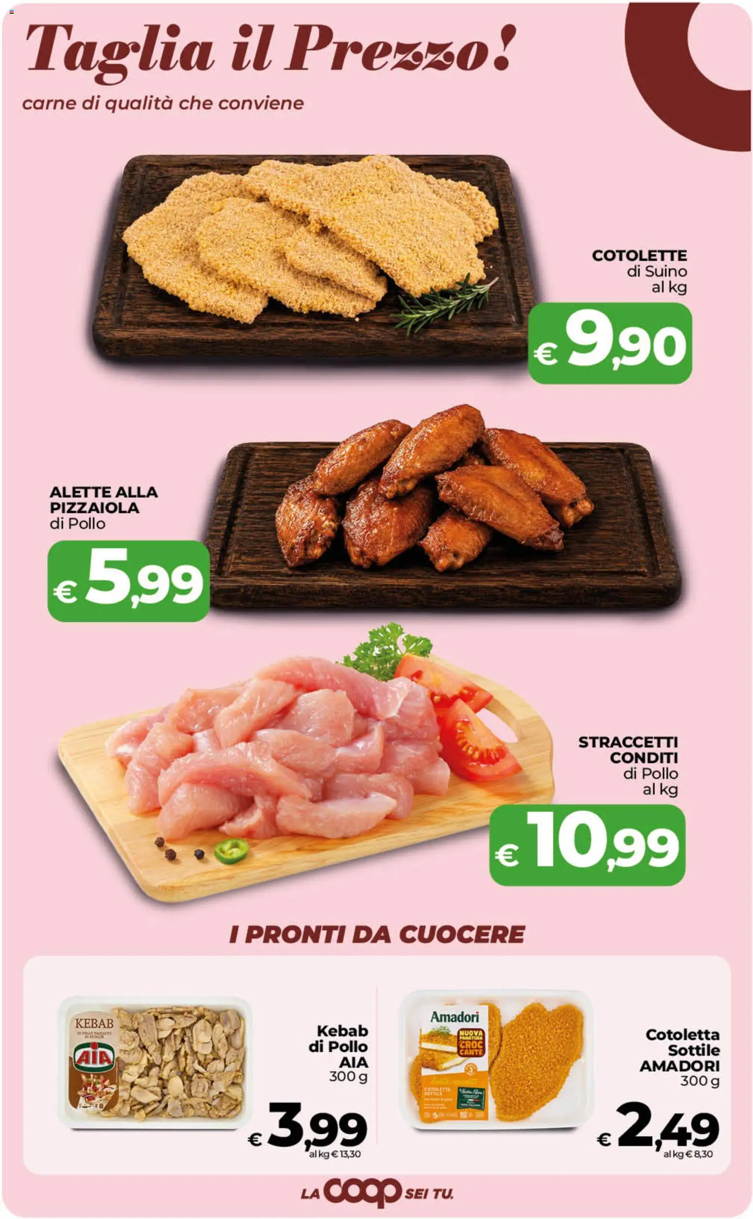 Volantino COOP del 22/09/2026 | Pagina: 10 | Prodotti: Pollo, Suino, Carne