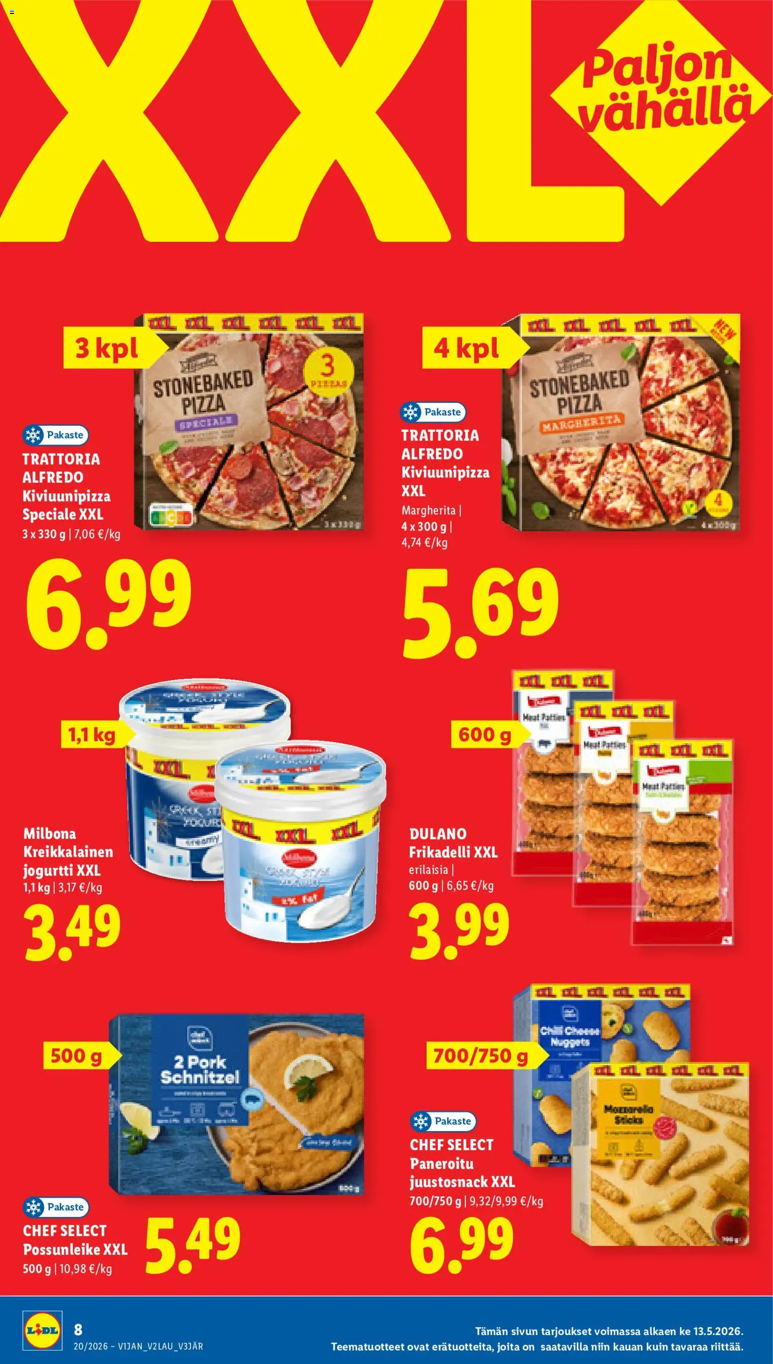 Lidl tarjoukset - Tampere – voimassa 13.05.2026 alkaen | Sivu: 8