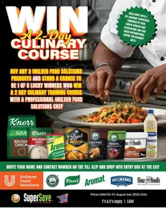 Super Save specials catalogue – valid from 04/08/2026 | Page: 16 | Products: Chutney, Powder, Curry powder, Sauce