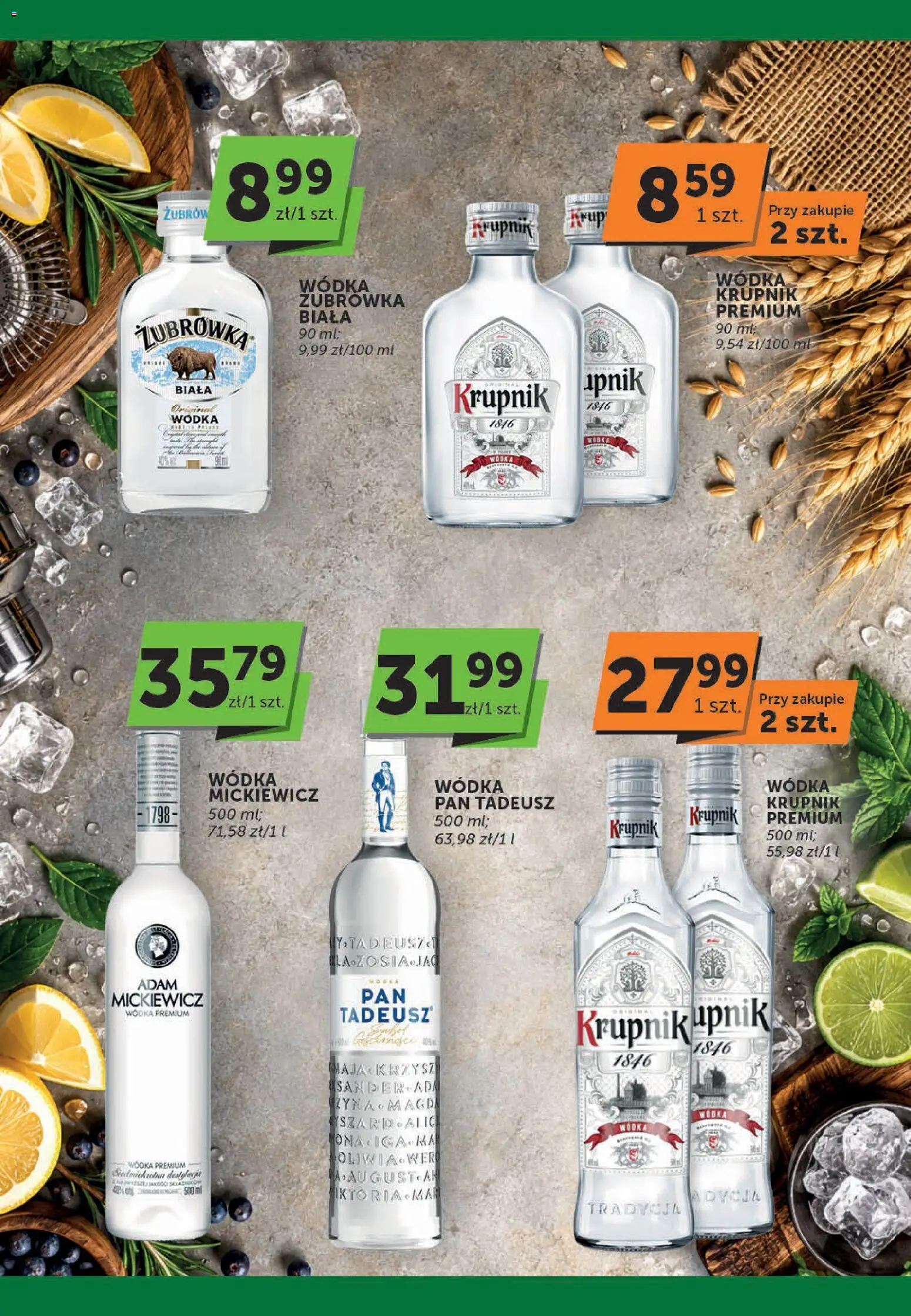 Euro Sklep gazetka - Katalog alkoholowy od 01.10.2026 | Strona: 5 | Produkty: Krupnik, Wódka Mickiewicz, Adam mickiewicz wódka, Wódka