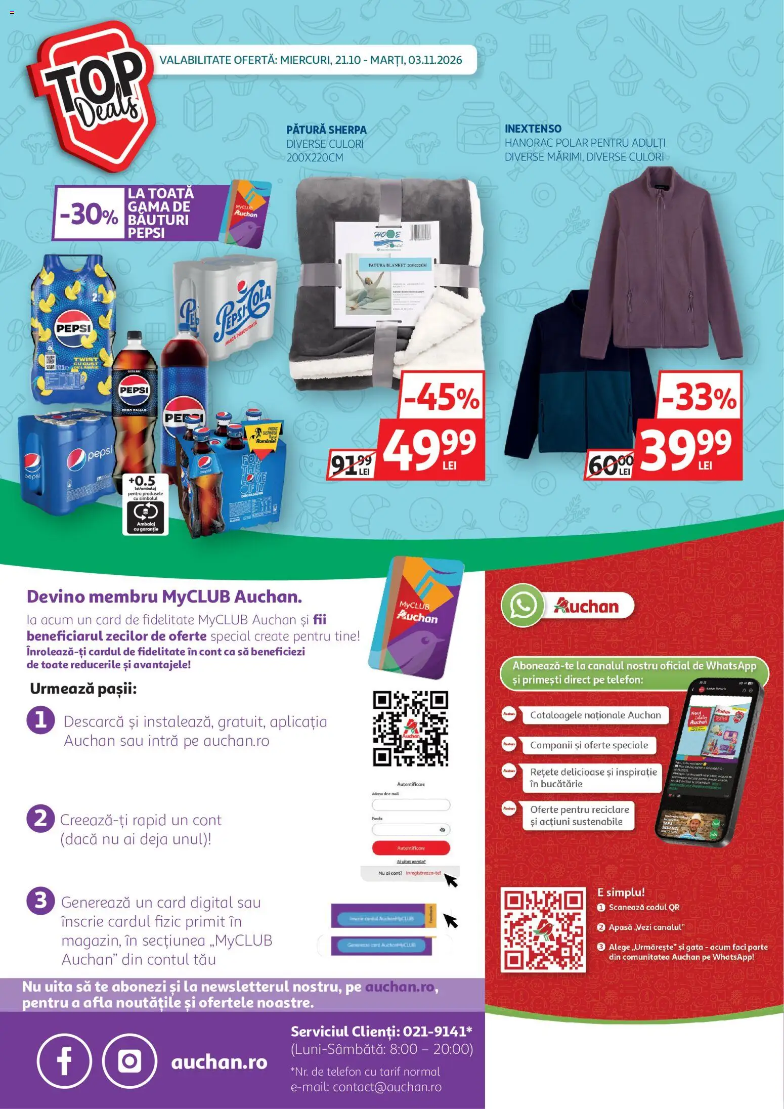 Noul catalog Auchan – valabil de la 21.10.2026 | Pagină: 32