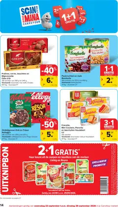 Carrefour market folder week 39 - Voorbeeld van een folder van Carrefour market, geldig van 23/09/2026 | Pagina: 14 | Producten: Cacao, Groenten, Ontbijtgranen, Asperges