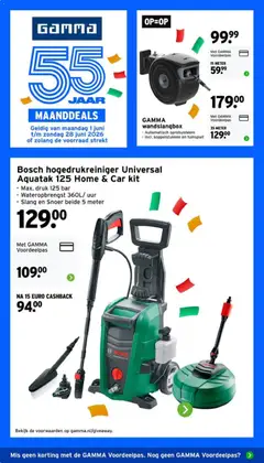 GAMMA folder - Voorbeeld van een folder van GAMMA, geldig van 01.06.2026 | Pagina: 36 | Producten: Smartphone, Video, Kussens, Batterij