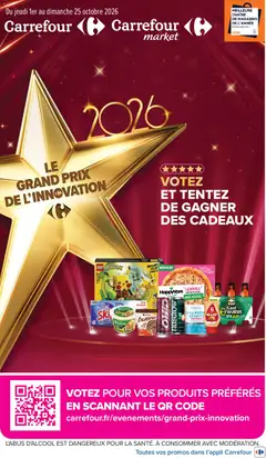 Carrefour Market - Prévisualisation de Carrefour Market Le grand prix de l'innovation 2026 valide à partir de 01/10/2026