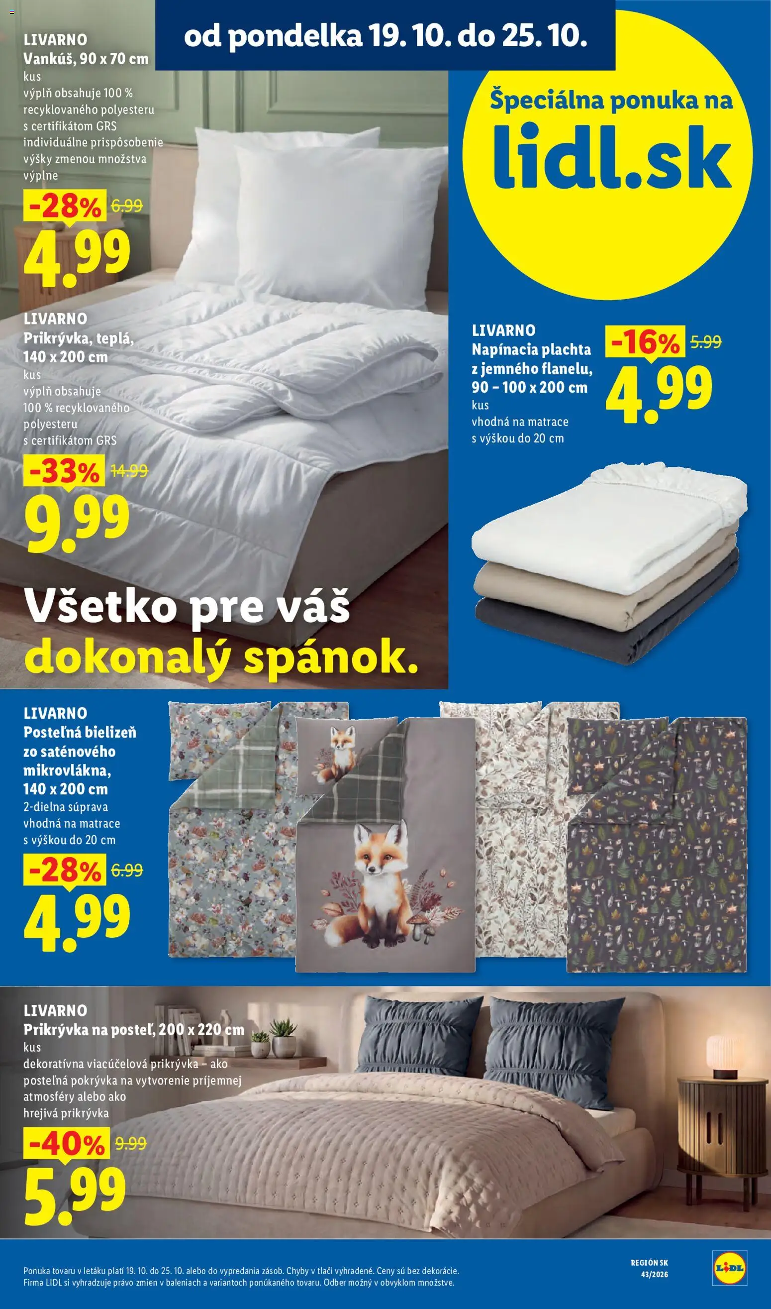 Nové Lidl akcie – leták je platný od 19.10.2026 | Strana: 11