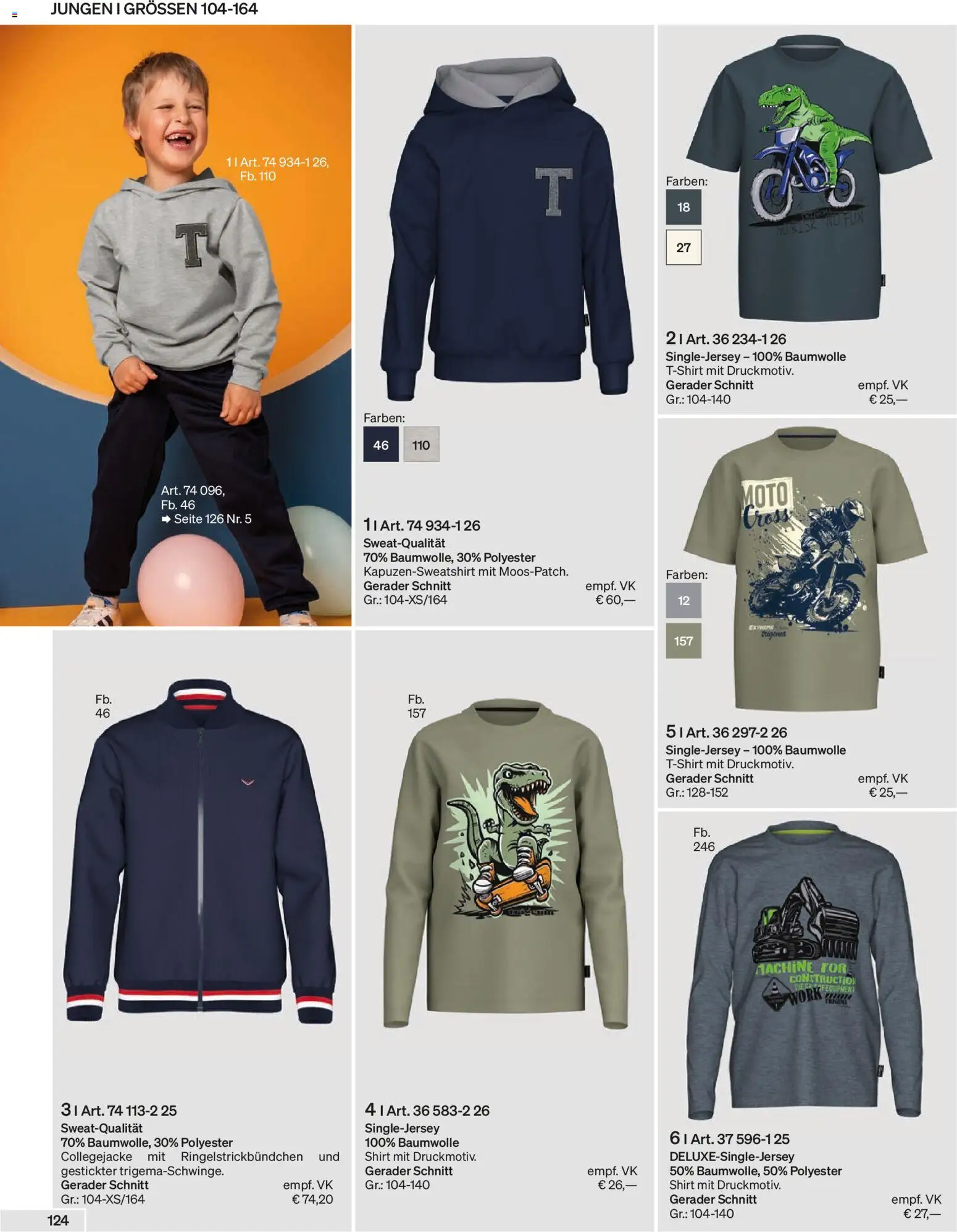 Trigema Prospekt – gültig ab 01.09.2026 | Seite: 125 | Produkte: Shirt