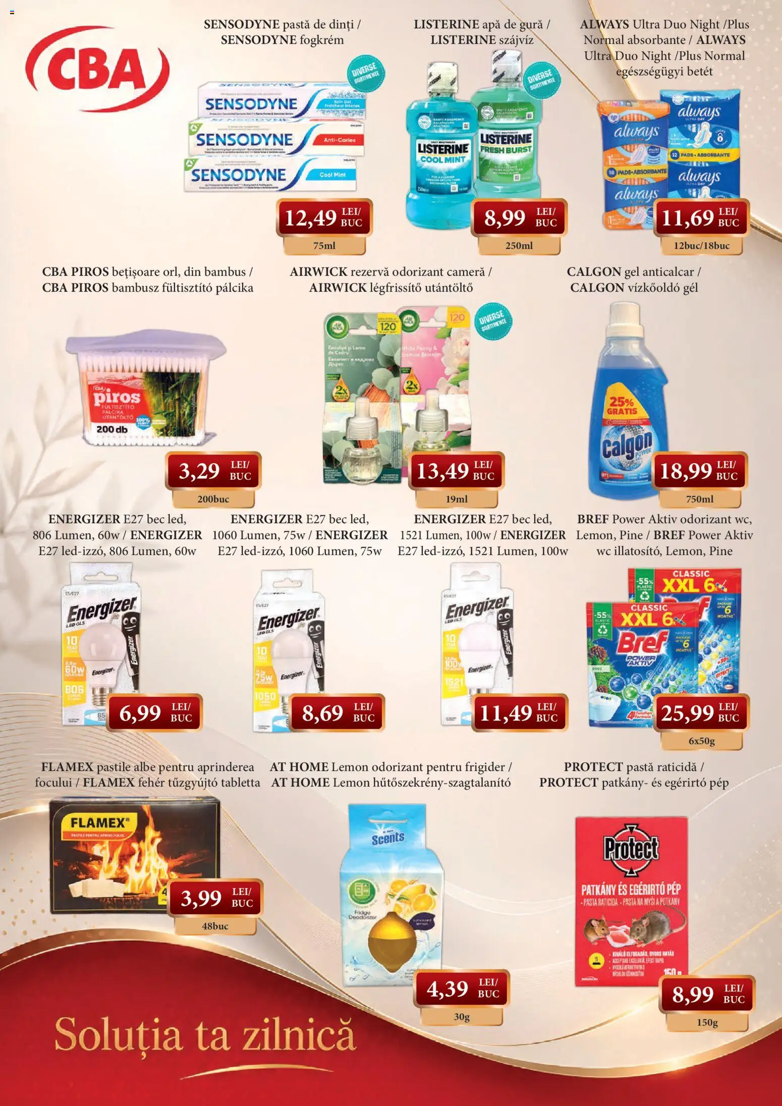 Noul catalog CBA – valabil de la 06.11.2026 | Pagină: 11