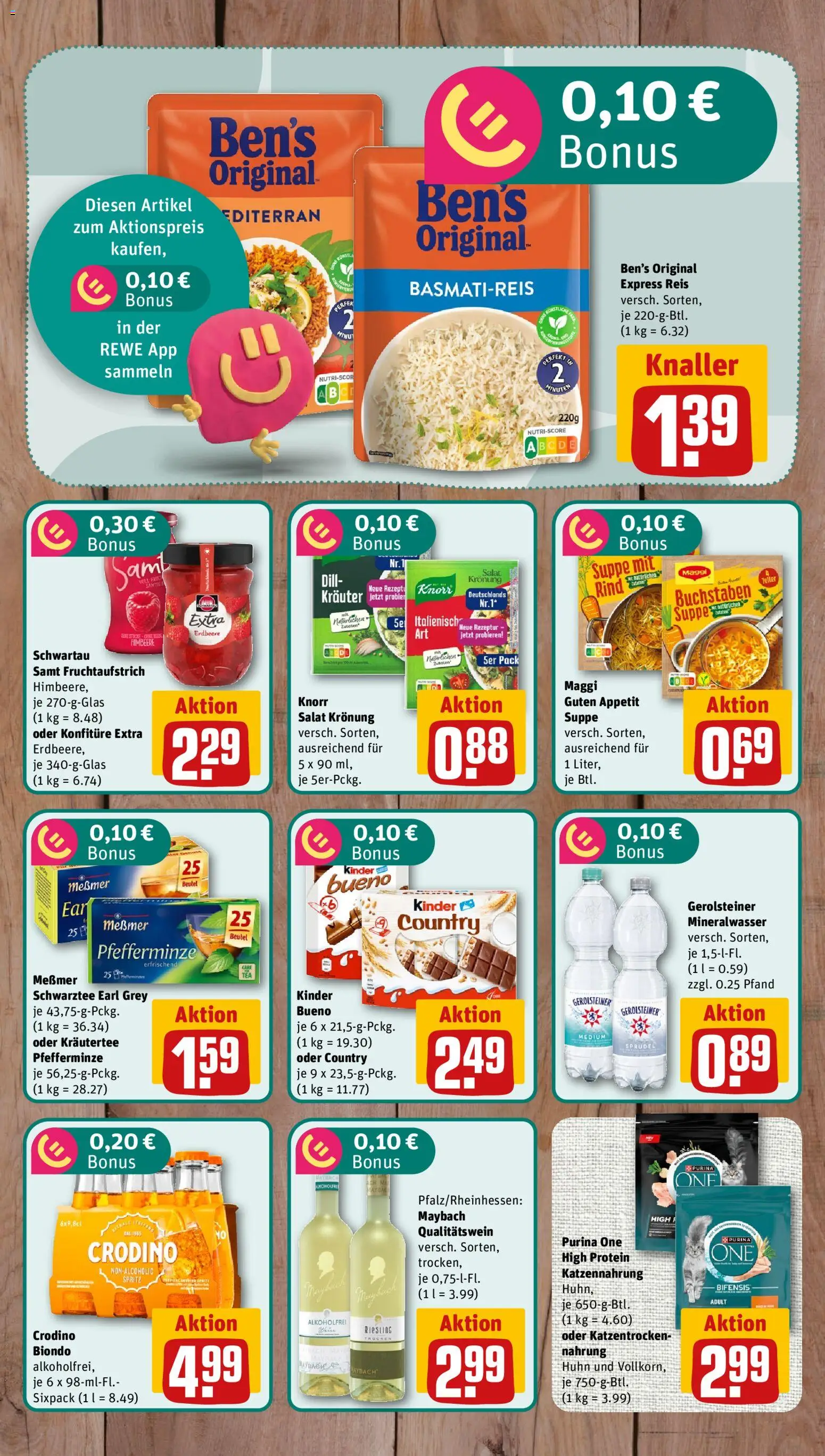 Nahkauf Prospekt – gültig ab 07.09.2026 | Seite: 8 | Produkte: Purina one, Basmatireis, Kräutertee, Gerolsteiner