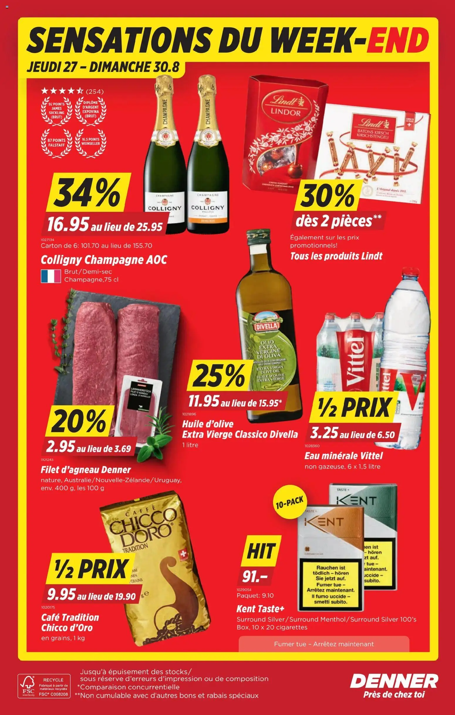 Denner aktionen FR – gültig ab 27.08.2026 | Seite: 22