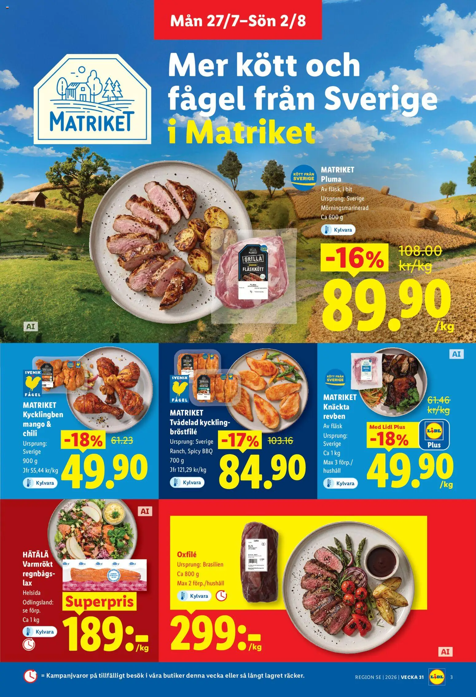 Lidl reklamblad aktuell från 27/07/2026 | Sida: 3