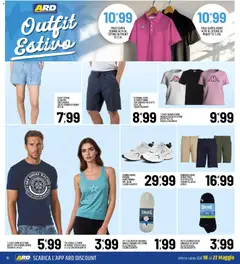 Anteprima del volantino ARD Discount volantino valido a partire dal 18.05.2026 | Pagina: 16 | Prodotti: Top, Bermuda, Polo, Stampa