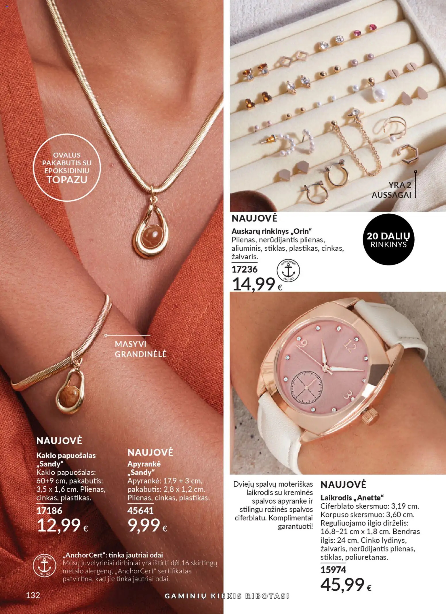 AVON akcijos nuo 2026.04.01 | Puslapis: 132 | Prekių: Laikrodis, Bendras