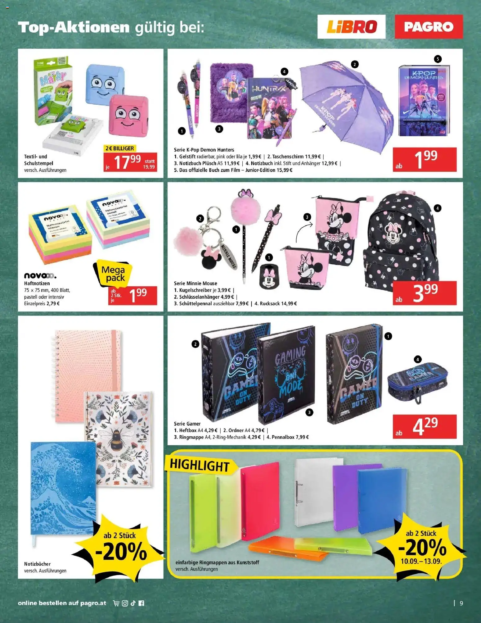 Pagro-Diskont Aktuelle Angebote von 10.09.2026 - Aktuelle Angebote | Seite: 9