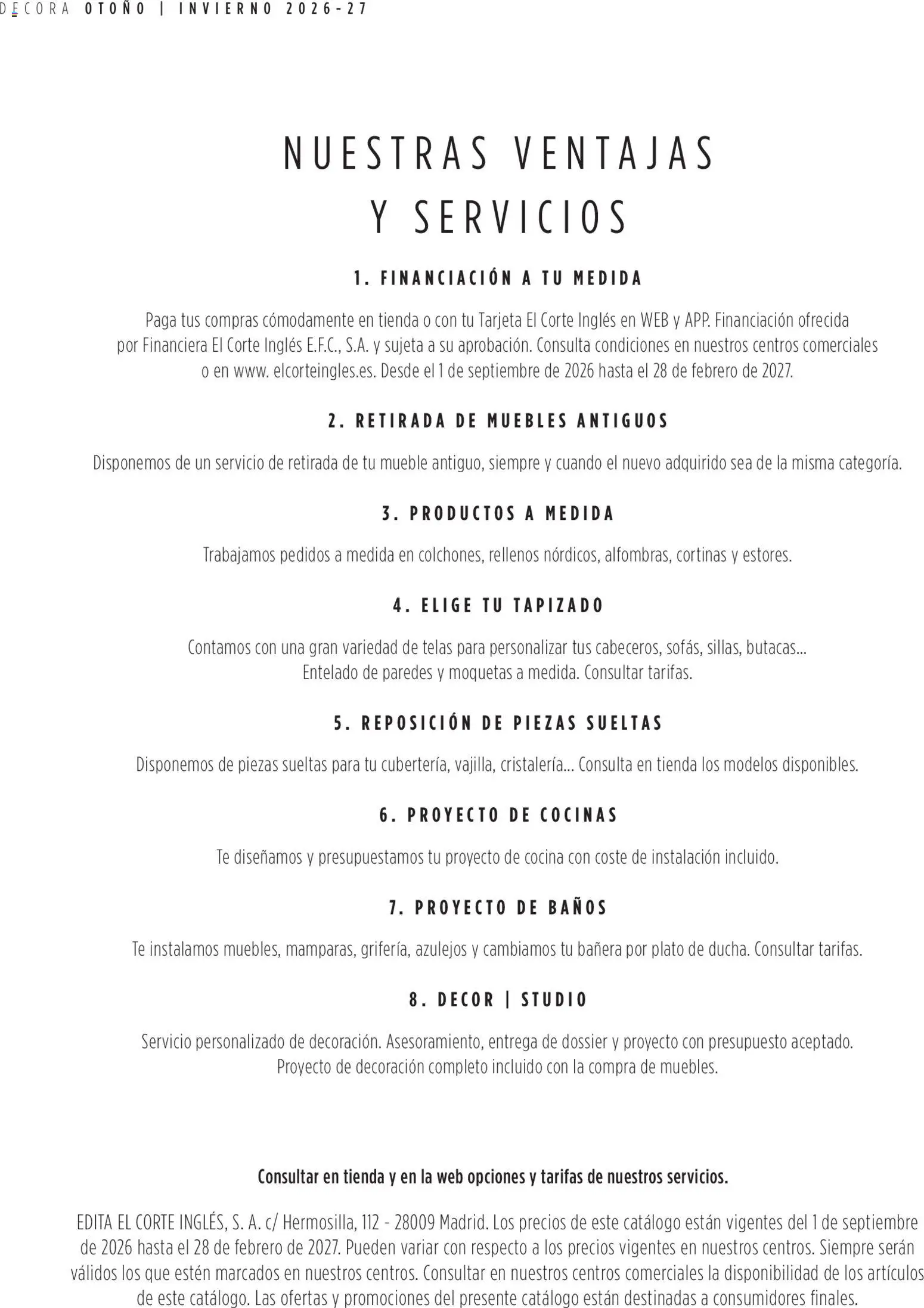 El Corte Inglés Decora │ válido desde el 21/09/2026 | Página: 4