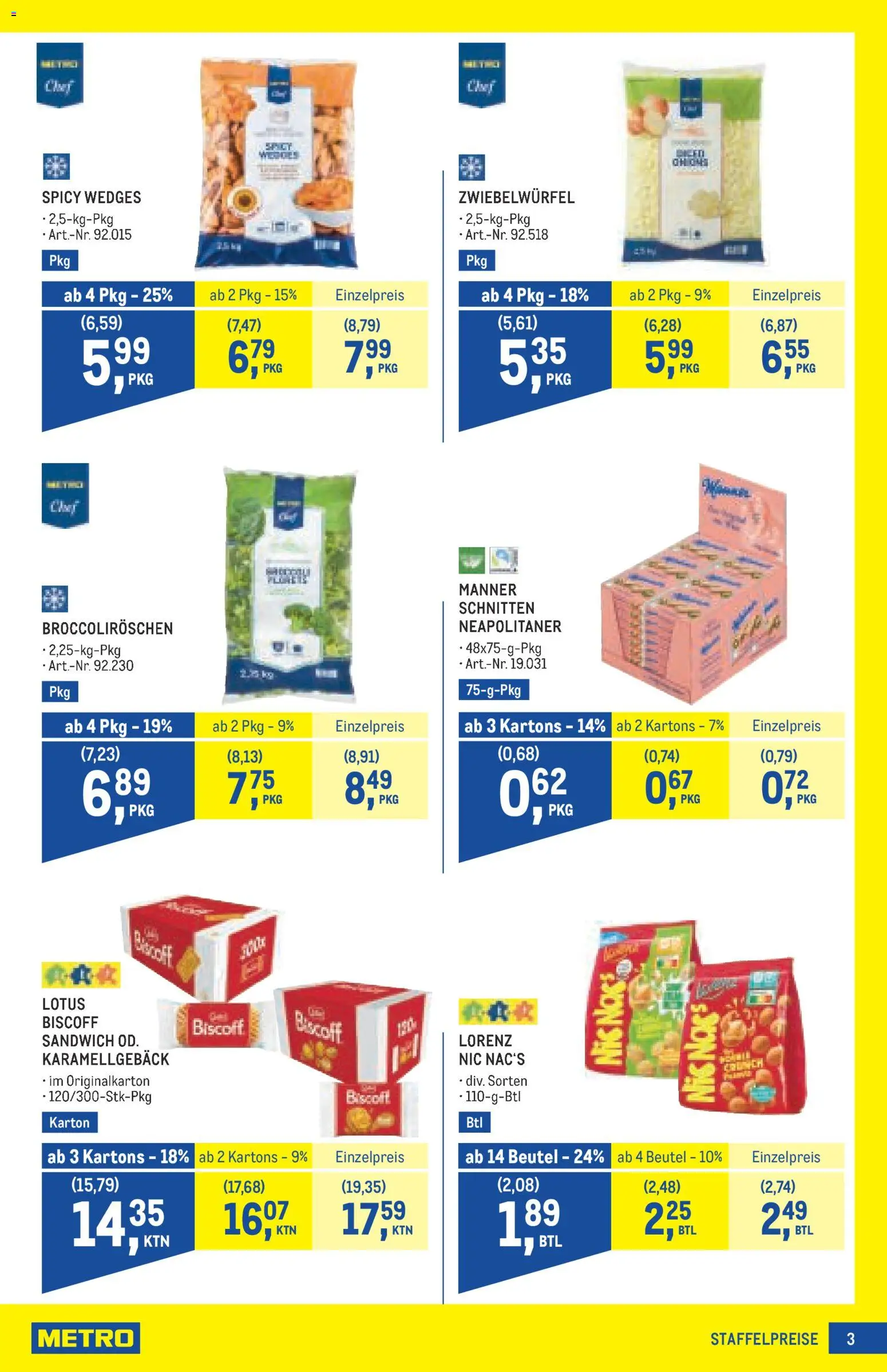 Metro angebote Profi gültig ab 15.10.2026 | Seite: 3 | Produkte: Lotus