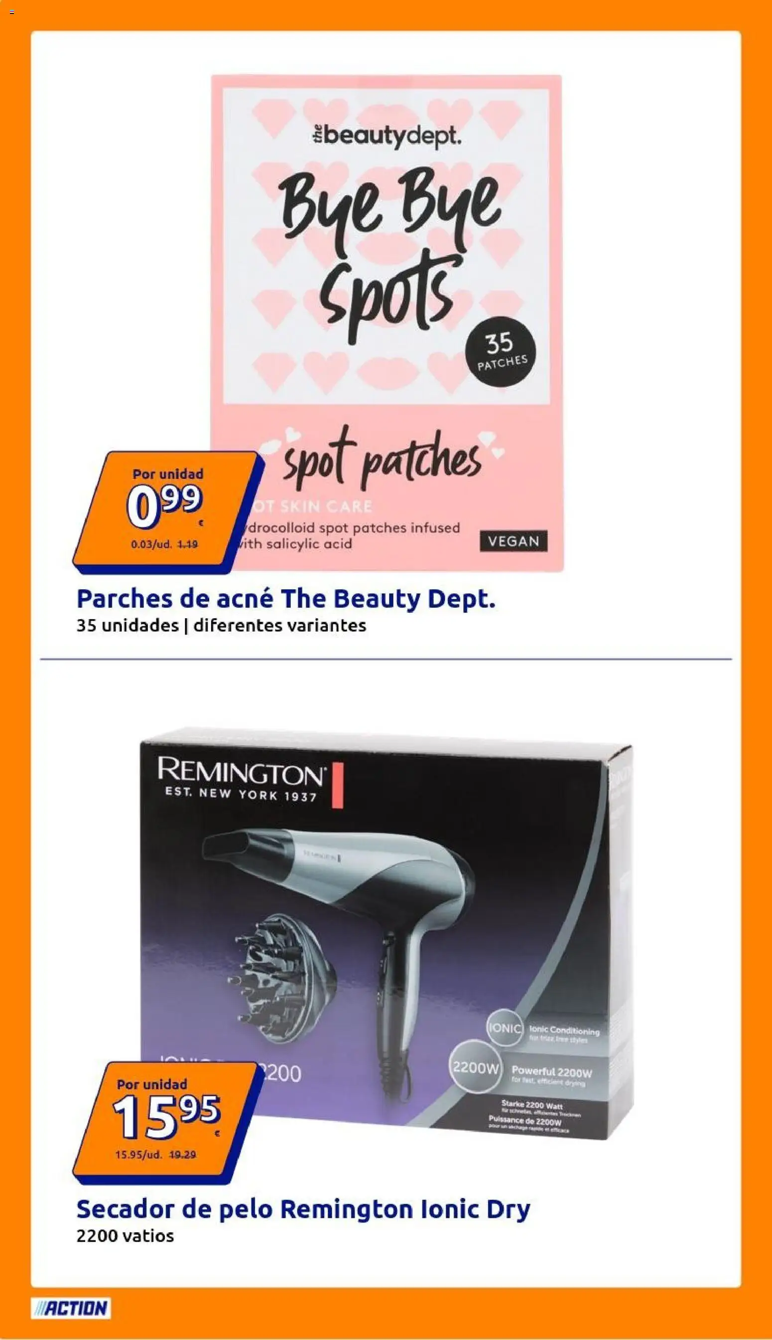 Action folleto │ válido desde el 08/07/2026 | Página: 4 | Productos: Secador de pelo
