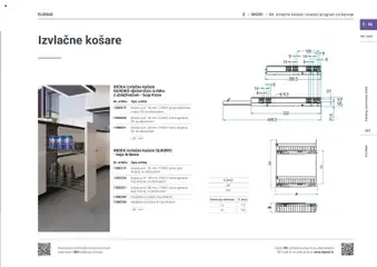 Elgrad Izvlačne košare i prateći program za kuhanje - Pregled kataloga iz trgovine Elgrad, vrijedi od 02.04.2026 | Stranica: 2 | Proizvodi: Košara, Košare