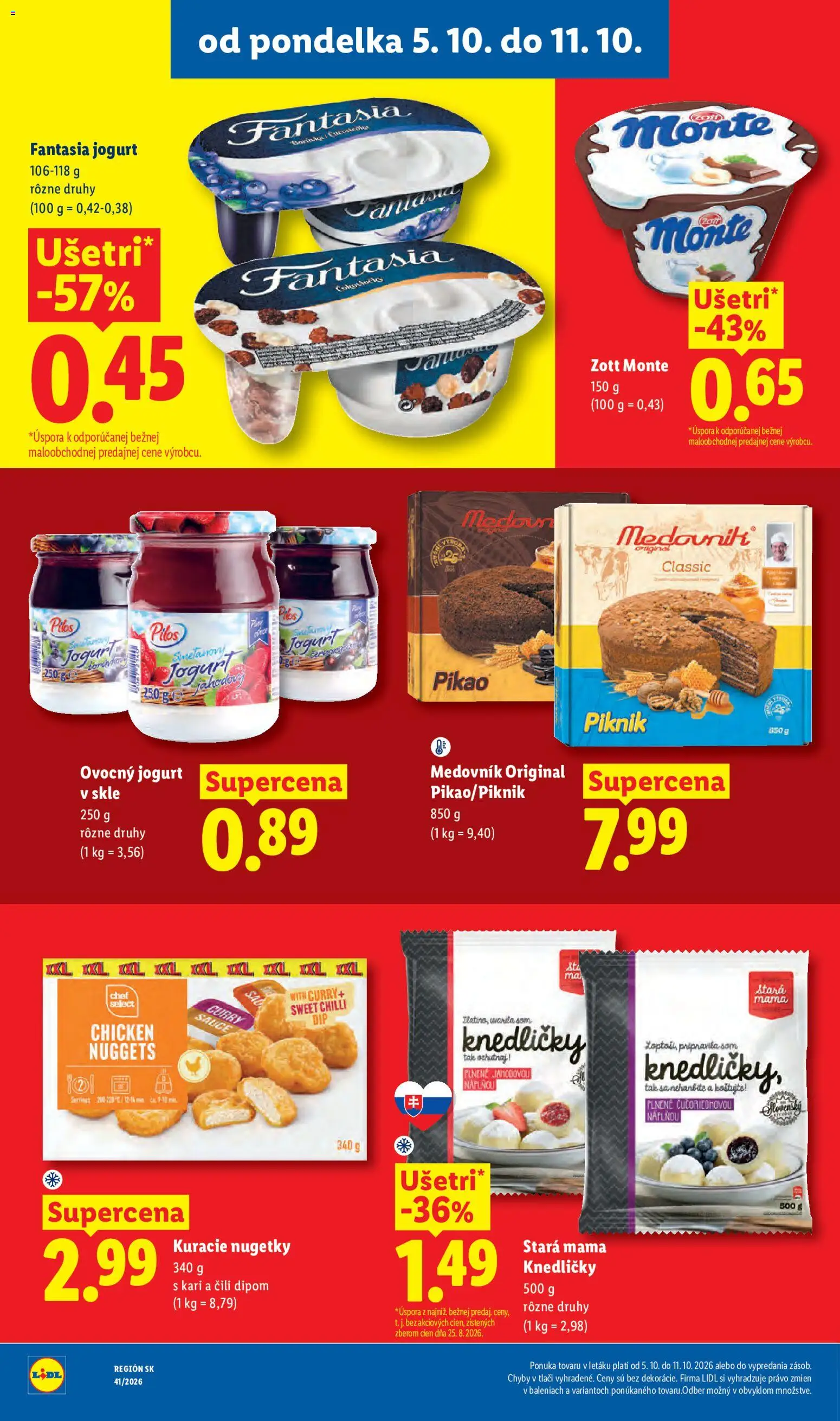 Nové Lidl akcie – leták je platný od 05.10.2026 | Strana: 36