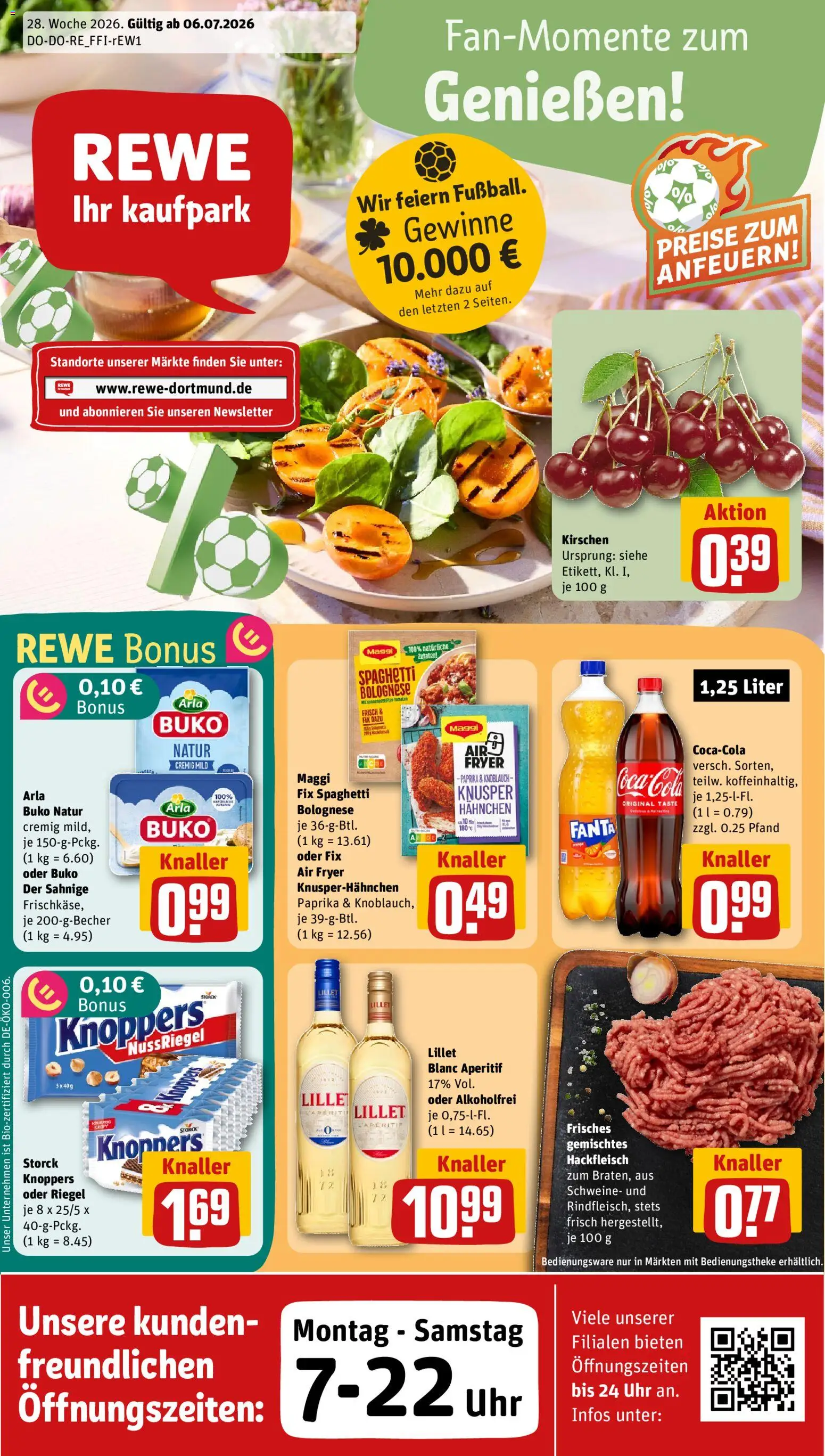 Rewe ihr Kaufpark Prospekt | 06.07.2026 | Wie erhält man einen begrenzten Rabatt? | Deutschland