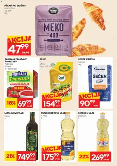 Roda katalog - pregled Roda kataloga - važi od 07.05.2026 | Strana: 16 | Proizvode: Pasirani paradajz, Šećer, Suncokretovo ulje, Maslinovo ulje