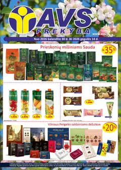 AVS leidinys galioja nuo 30.04.2026
