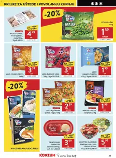 Konzum Katalog - Pregled kataloga iz trgovine Konzum, vrijedi od 23.09.2026 | Stranica: 25