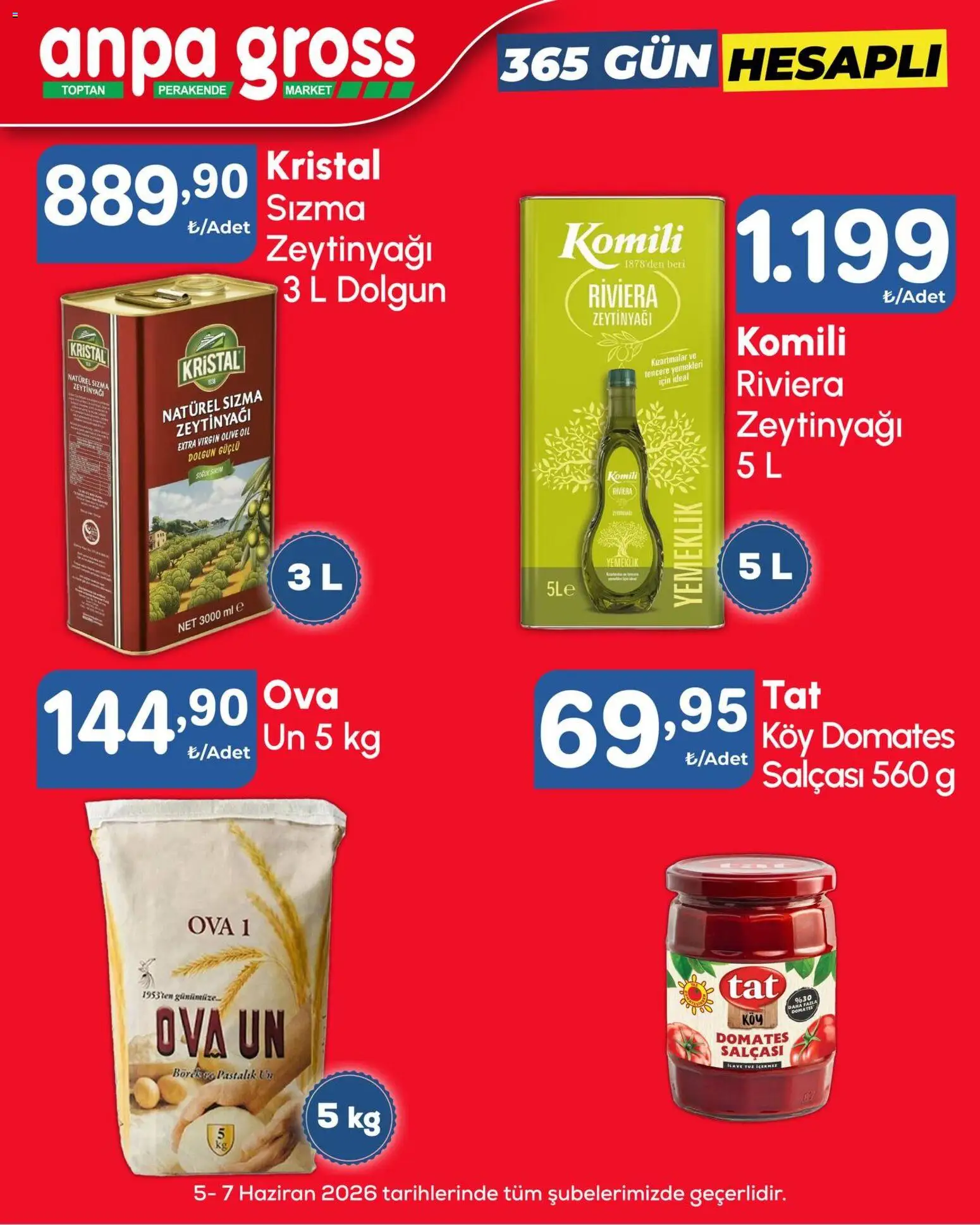 Anpa Gross Katalog - 05.06.2026 tarihinden itibaren geçerlidir | Sayfa: 2 | Ürünler: Domates, Tuz