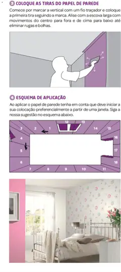 Pré-visualização BricoMarché Papel de Parede válido de 27.12.2023 | Página: 4 | Produtos: Papel de parede