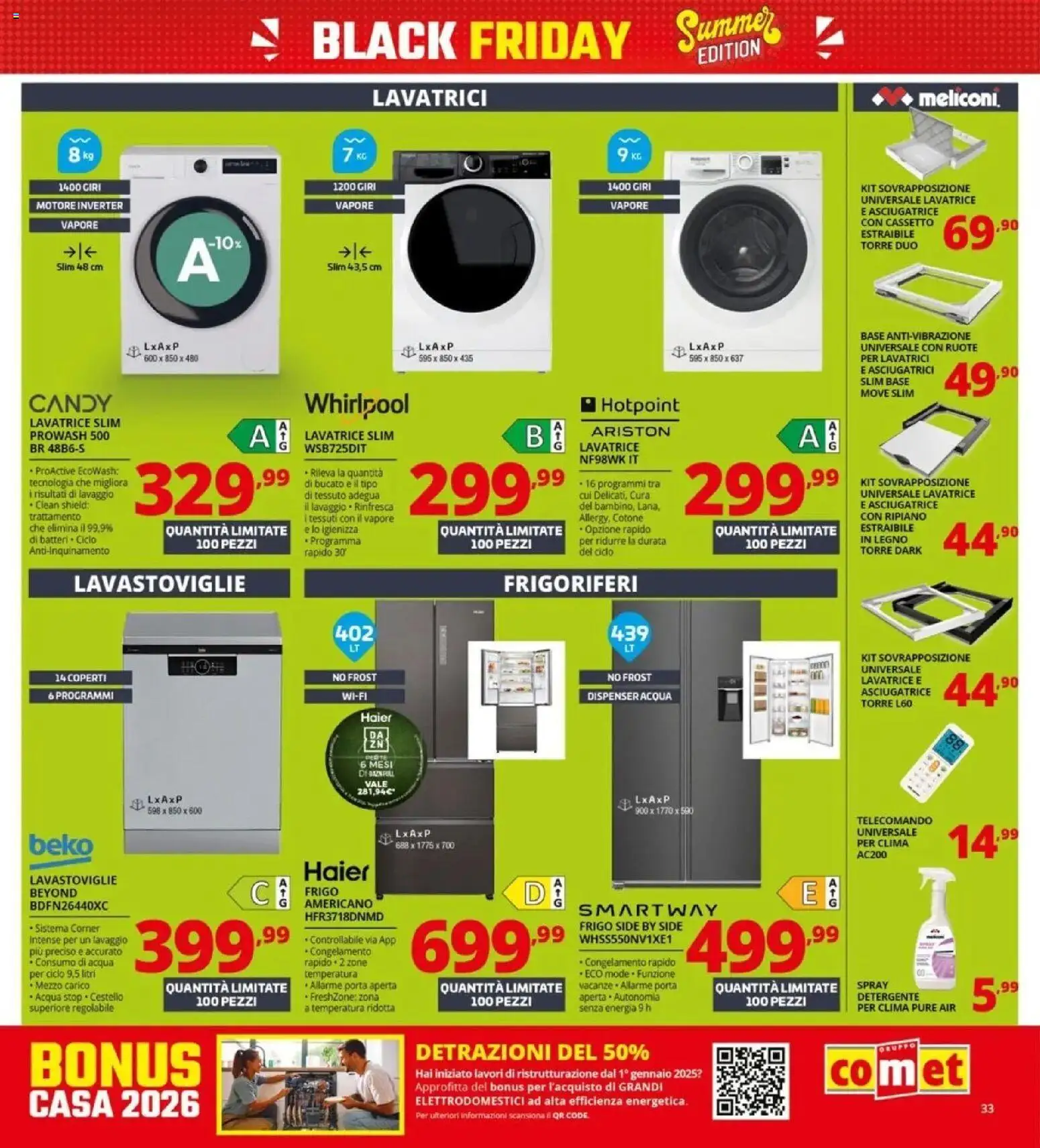Nuovo Comet - Summer Black Friday da Comet! dal 04/06/2026 > offerte anteprima 🛍️ | Pagina: 33 | Prodotti: Telecomando, Detergente, Lavatrice, Asciugatrice