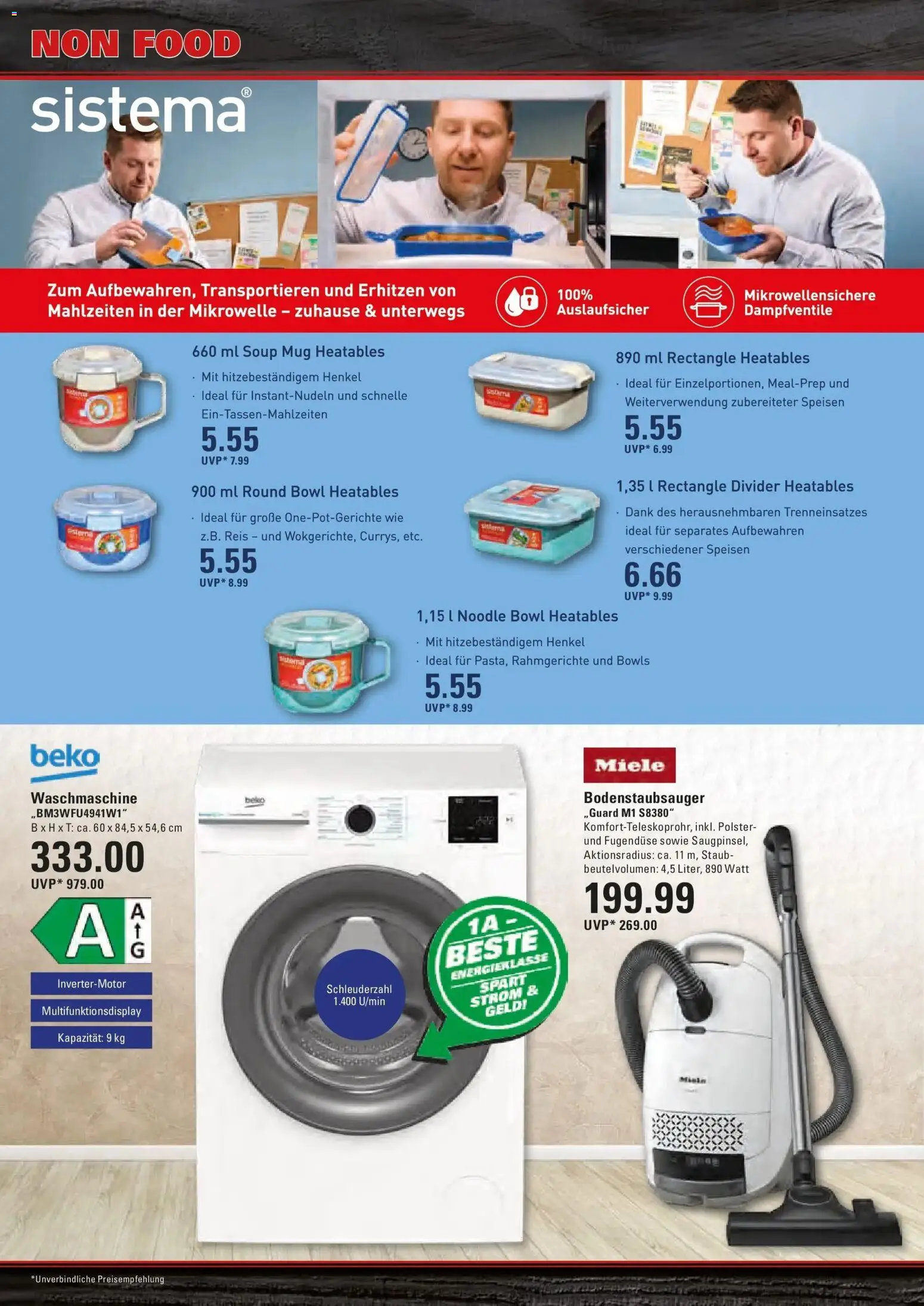 Marktkauf Prospekt Stade (ab 28.09.2026) » Angebote online | Seite: 20 | Produkte: Miele, Mikrowelle, Waschmaschine, Reis