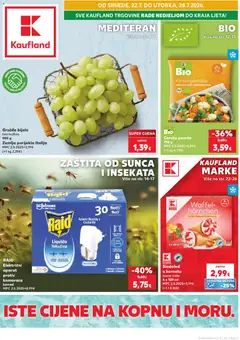 Kaufland - Slavonski Brod - Pregled kataloga iz trgovine Kaufland, vrijedi od 22.07.2026